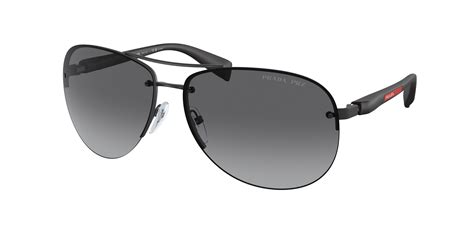 prada ps56ms black rubber australia|Prada Linea Rossa PS56MS Polarized DG05W1 Sunglasses .